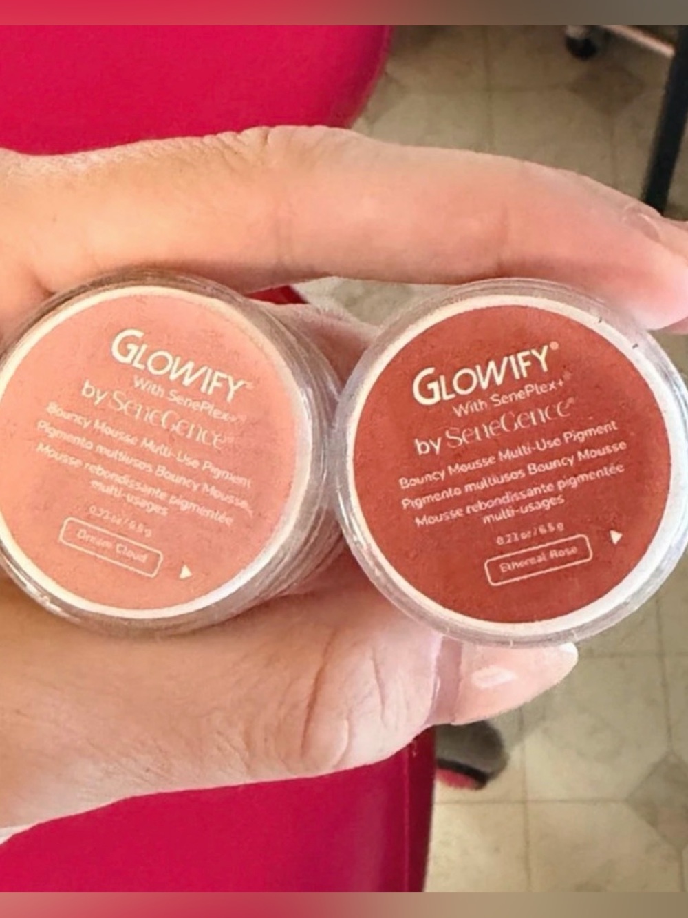 Glowify by SeneGence Bouncy Mousse Pigment